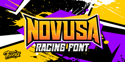 Novusa Font Poster 1