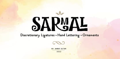 Sarmal Font Poster 1