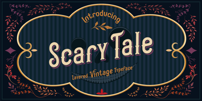 Scarytale Font Poster 1