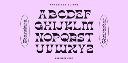 Breather Font Poster 2