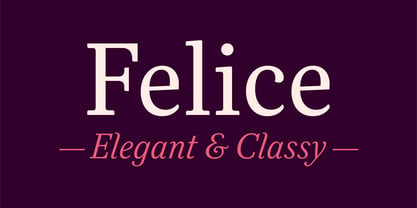 Felice Font Poster 1