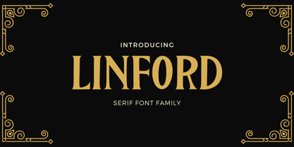 Linford Font Poster 1