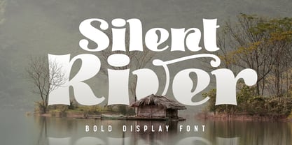 Silent River Font Poster 1