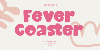 Fever Coaster Font Poster 1