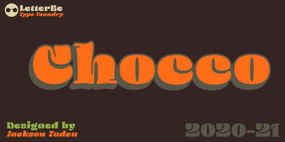 Chocco Font Poster 1