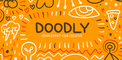Doodly Font Poster 7