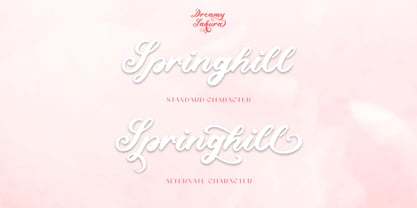 Dreamy Sakura Font Poster 6