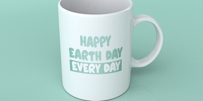 Earth Days Font Poster 4
