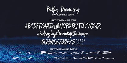 Pretty Dreaming Font Poster 7