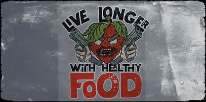 Healthy Freak Font Poster 5
