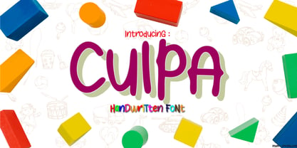 Culpa Font Poster 1