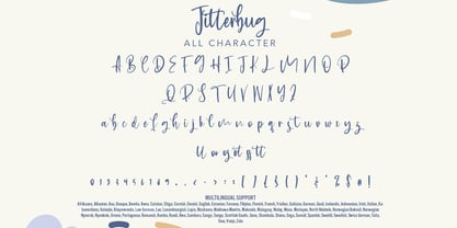 Jitterbug Font Poster 7
