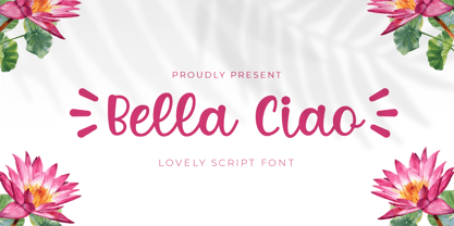 Bella Ciao Font Poster 1