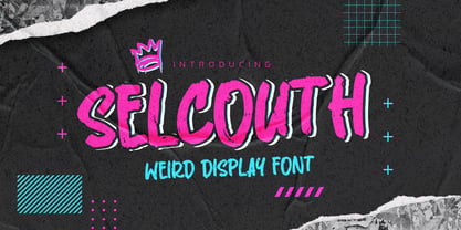 Selcouth Font Poster 1