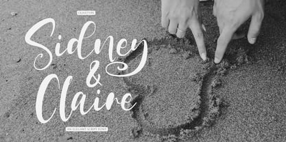 Sidney & Claire Font Poster 1