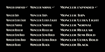 Moncler Font Poster 5