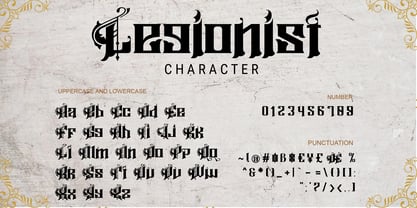 Legionist Font Poster 4