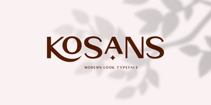 Kosans Font Poster 1