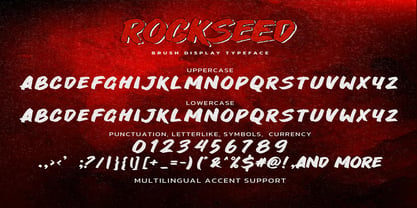 Rockseed Font Poster 6