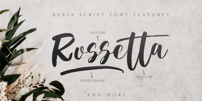 Kersa Font Poster 5