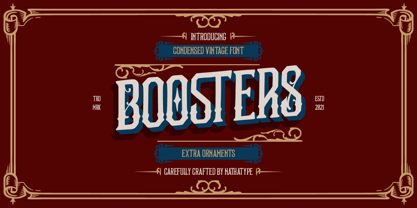 Boosters Police Poster 1