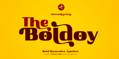 Boldoy Font Poster 1