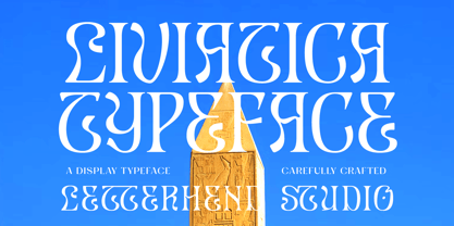 Liviatica Font Poster 1