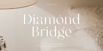 Diamond Bridge Font Poster 1