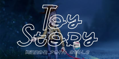 Toy Story Font Poster 1