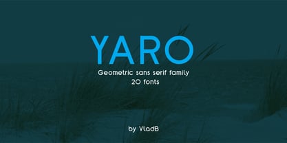 Yaro Font Poster 1