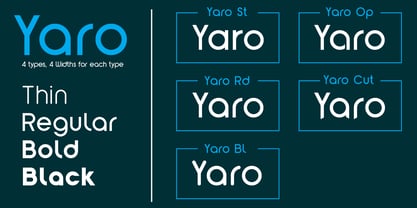 Yaro Font Poster 5