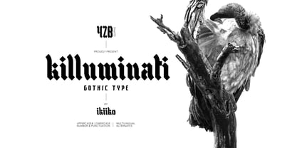 Killuminati Font Poster 1