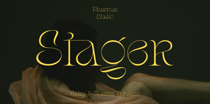 Stager Font Poster 15