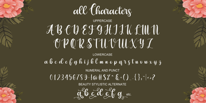 Agitha Font Poster 8