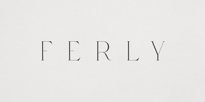 Ferly Font Poster 1