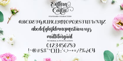 Enthra Centro Font Poster 5