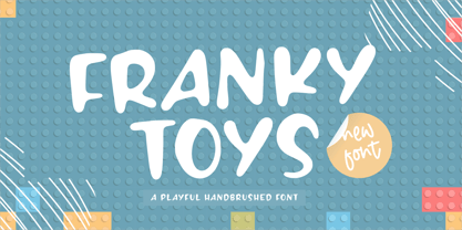 Franky Toys Font Poster 1