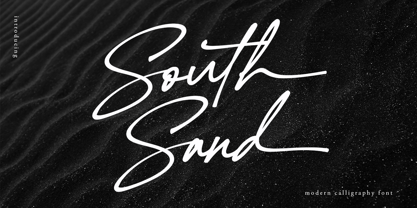 South Sand Font Poster 12