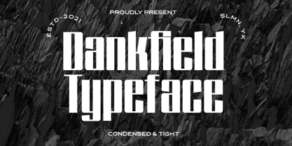 Dankfield Font Poster 1