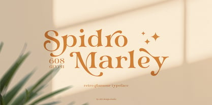 Spidro Marley Font Poster 1