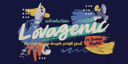Lovagenic Font Poster 1