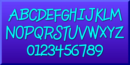 Display Haphazard Font Poster 5