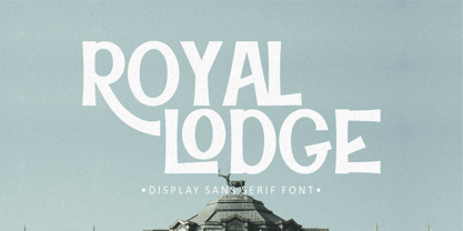 Royal Lodge Font Poster 1