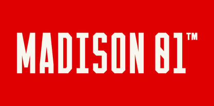 Madison 01 Font Poster 1