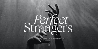 Perfect Strangers Font Poster 1