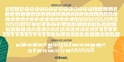 Kittenish Font Poster 11