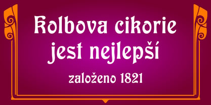 Reznicek Pro Font Poster 5