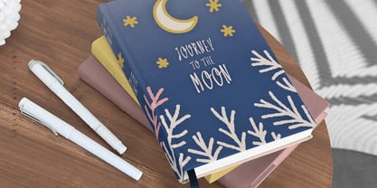 Dreamy Night Font Poster 5