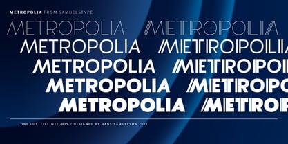 Metropolia Font Poster 2