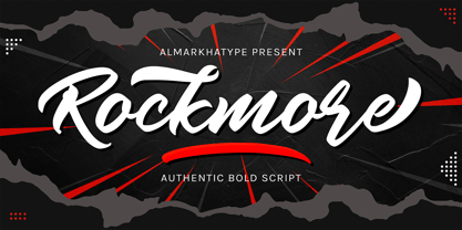 Rockmore Font Poster 1